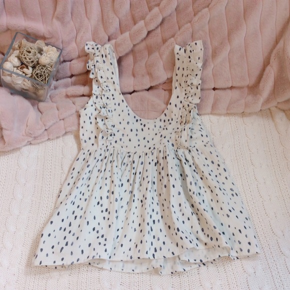 🔵 Cute Blue Dot Top 🔵 - Picture 3 of 8